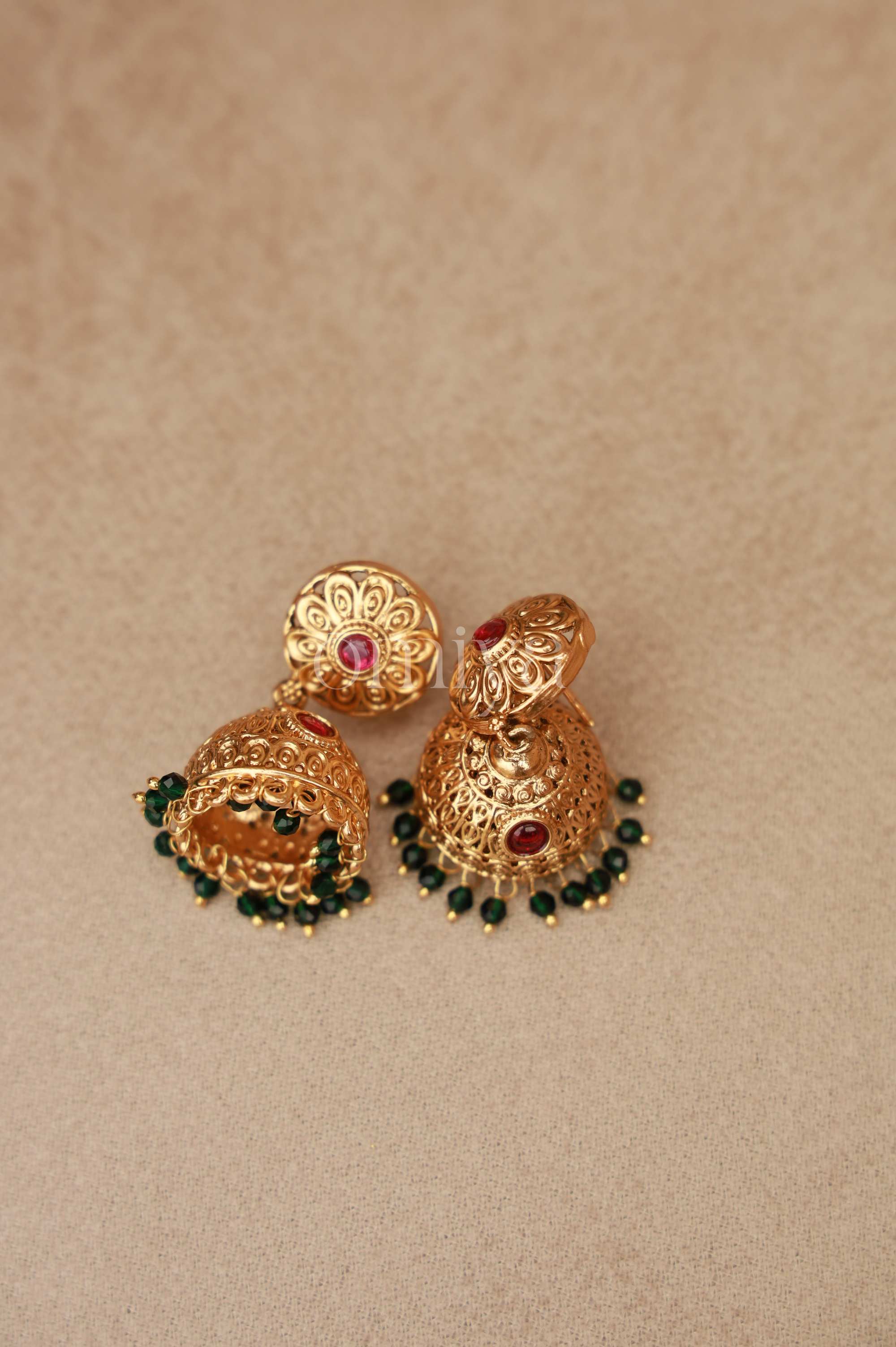 The Rani’s Temple Echo Jhumkas